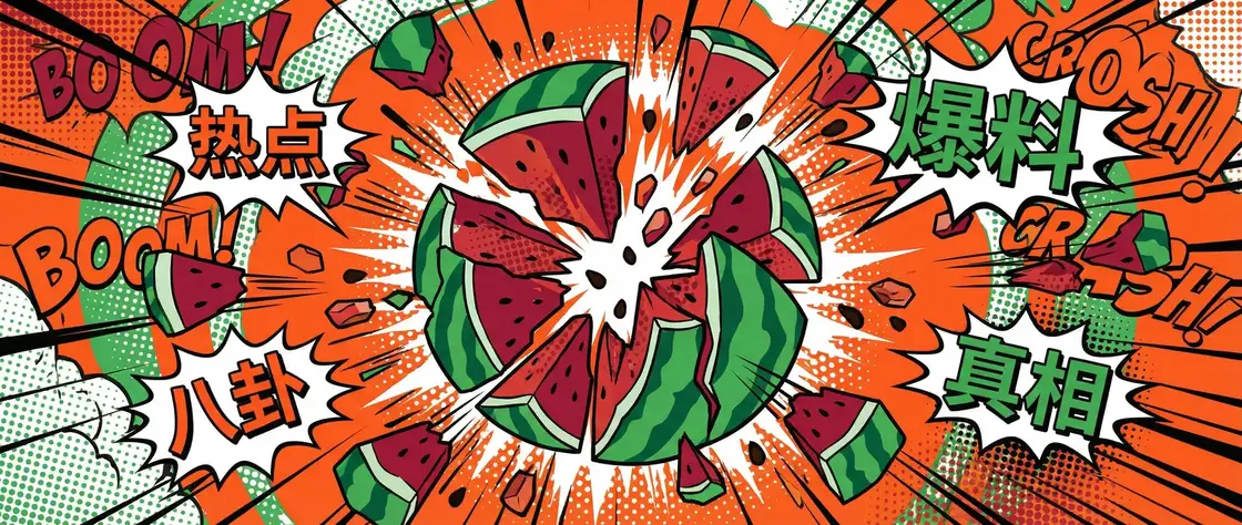 amemei 今日头瓜爆炸漫画横幅